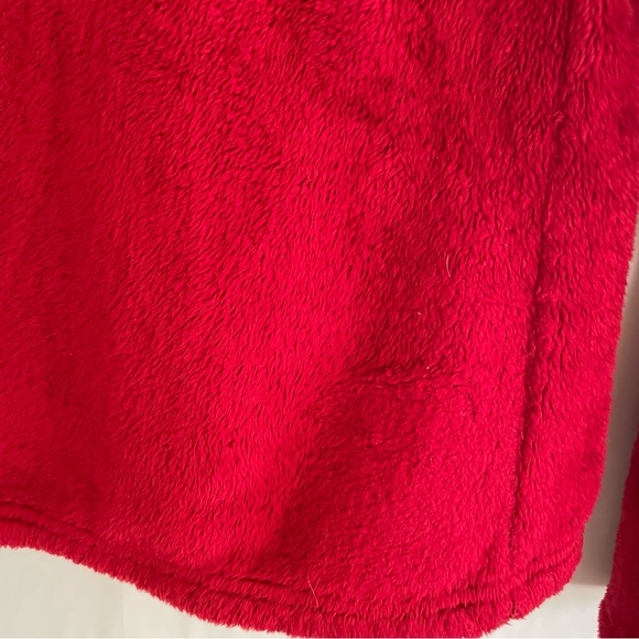 The North Face Fuzzy Red Jacket Size S - Picture 14 of 14